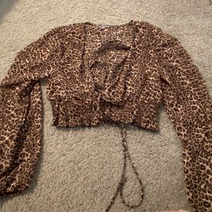 Long Sleeve Crop Top